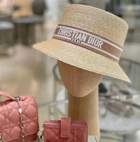 christian dior straw hat dupe